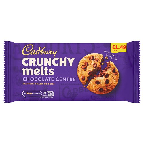 CADBURY CRUNCHY MELTS CHOCOLATE PM £1.49 12 X 156G
