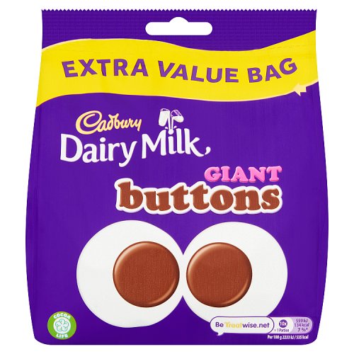 CADBURY DAIRY MILK GIANT BUTTONS 10 X 330G