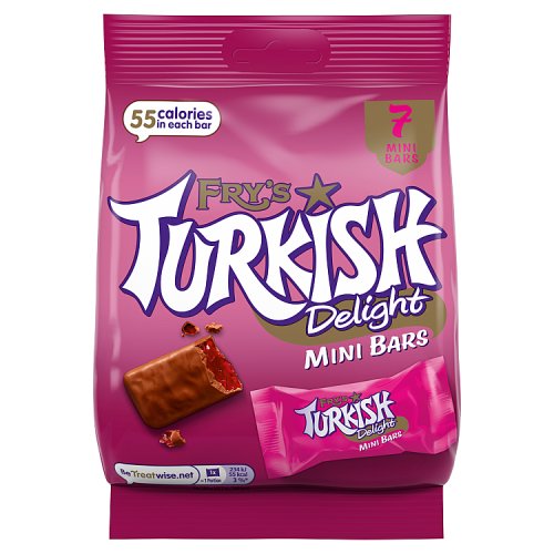 FRYS TURKISH DELIGHT MINI BARS 20 X 105G