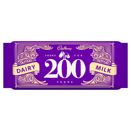 CADBURY DAIRY MILK LTD EDITION 200 YEAR BAR 14 X 360G