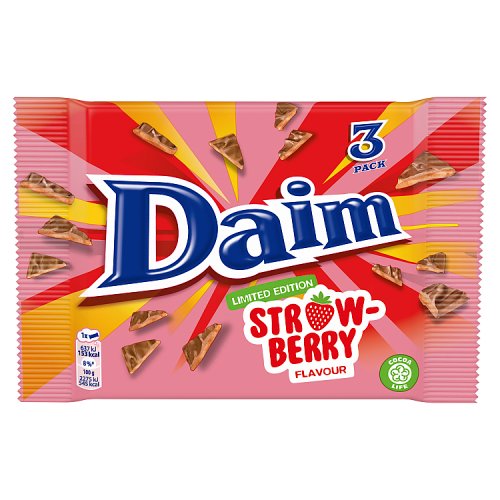 DAIM STRAWBERRY 3PK LTD EDITION WIGIG 24 X 84G