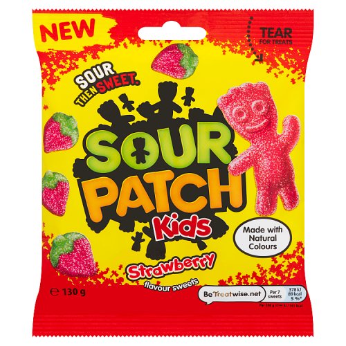 SOUR PATCH KIDS STRAWBERRY 10 X 130G