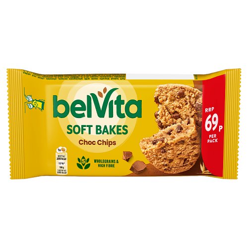 BELVITA SOFT CHOC CHIP PM 69P 20 X 50G