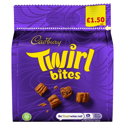 CADBURY TWIRL BITES PM £1.50 10 X 85G