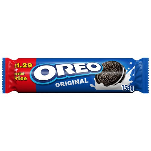 OREO VANILLA PM £1.29 16 X 154G