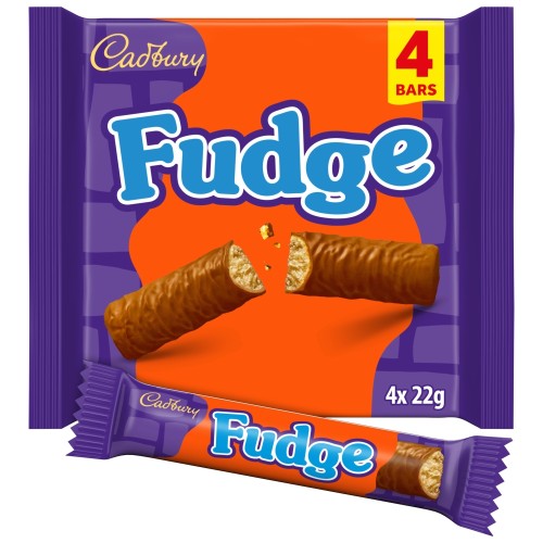 CADBURY FUDGE 4PK 20 X 88G