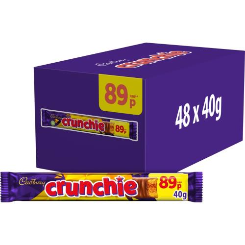 CADBURY CRUNCHIE PM £0.89 48 X 40G