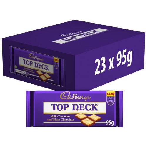 CADBURY TOP DECK PM £1.69 23 X 95G