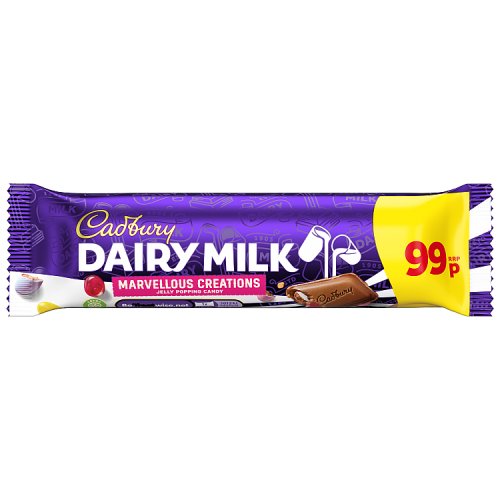 MARVELLOUS CREATIONS JELLY POPPING CANDY PM £0.99 24 X 47G