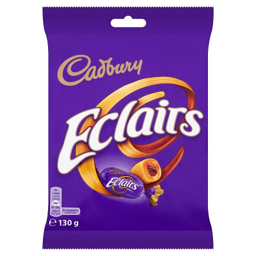 CADBURY CHOCOLATE ECLAIRS 12 X 130G