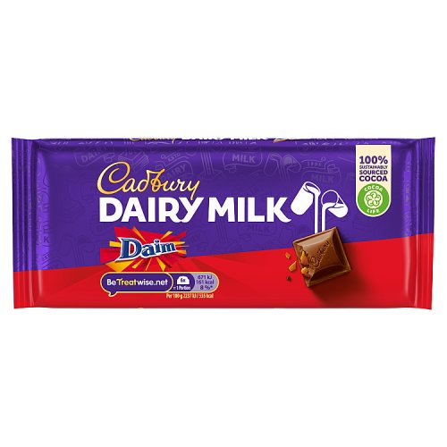 CADBURY DAIRY MILK DAIM 18 X 120G