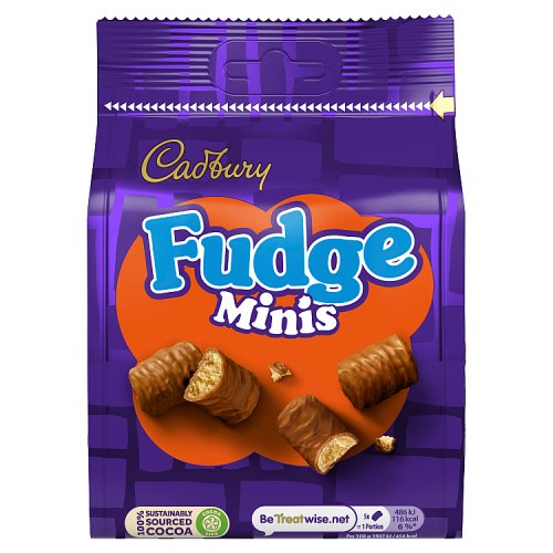 CADBURY FUDGE MINIS 10 X 120G