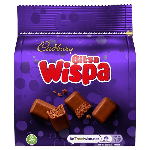 CADBURY BITSA WISPA 10 X 95G