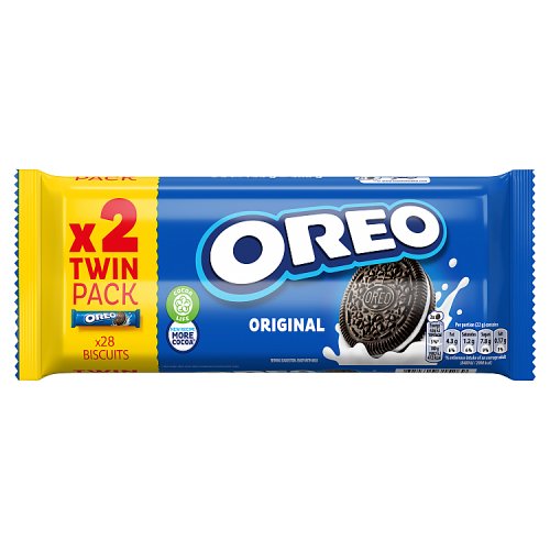 OREO VANILLA TWIN PACK (2X154G) 8 X 308G