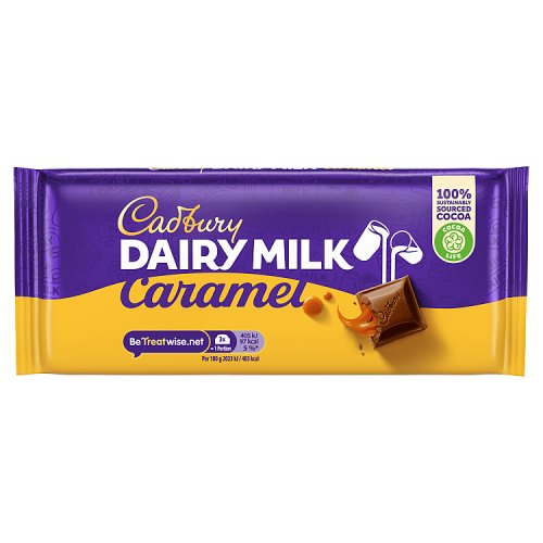 CADBURY DAIRY MILK CARAMEL 16 X 120G