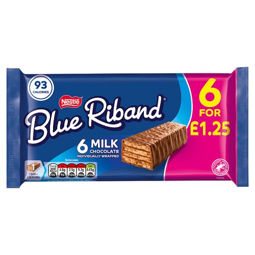 BLUE RIBAND 6 PACK PM £1.25 14 X 18G