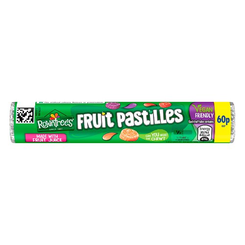 ROWNTREES FRUIT PASTILLES PM £0.60 32 X 48G