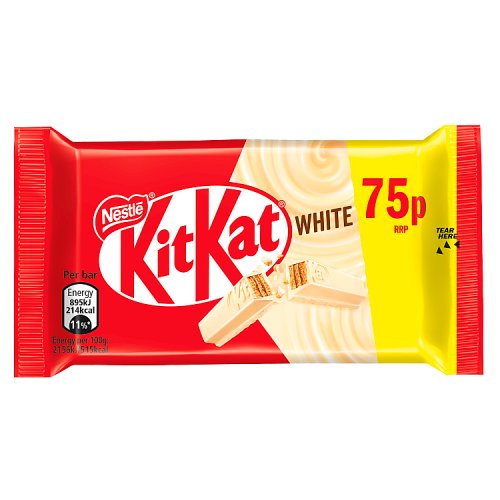 KIT KAT 4 FINGER WHITE PM 75P 24 X 41.5G