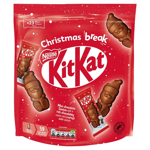 KIT KAT SANTA LARGE POUCH 5 X 264G