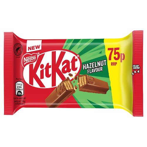 KIT KAT 4 FINGER HAZELNUT PM 75P 24 X 41.5G