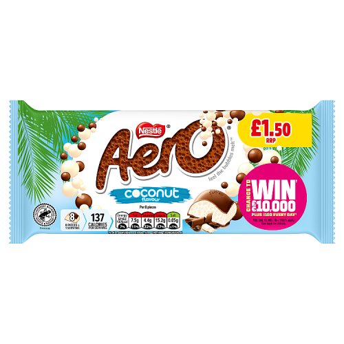 AERO COCONUT BLOCK PM £1.50 15 X 90G