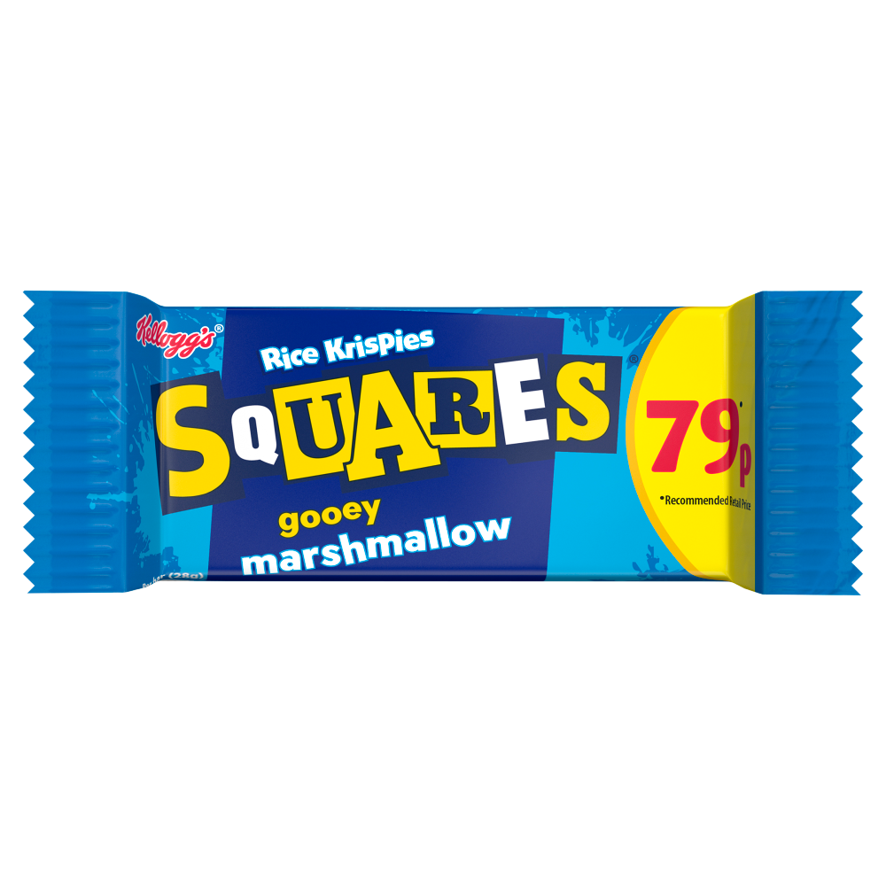 Rice Krispies Squares Marshmallow 30x28g 79p PMP