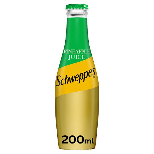 Schweppes Glass Bottle Pineapple Juice