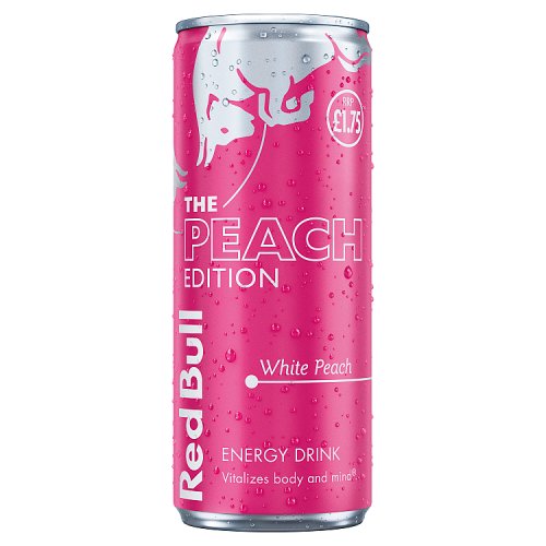 Red Bull Peach Edition White Peach PM £1.75