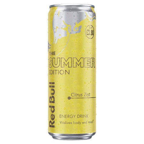 Red Bull Summer Citrus Zest PM £2.80