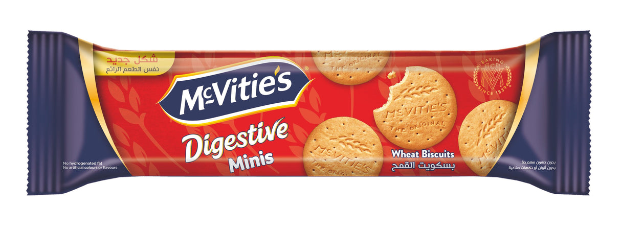 20563-07 MCVITIES DIGESTIVE MINIS 72X45G (12X6)