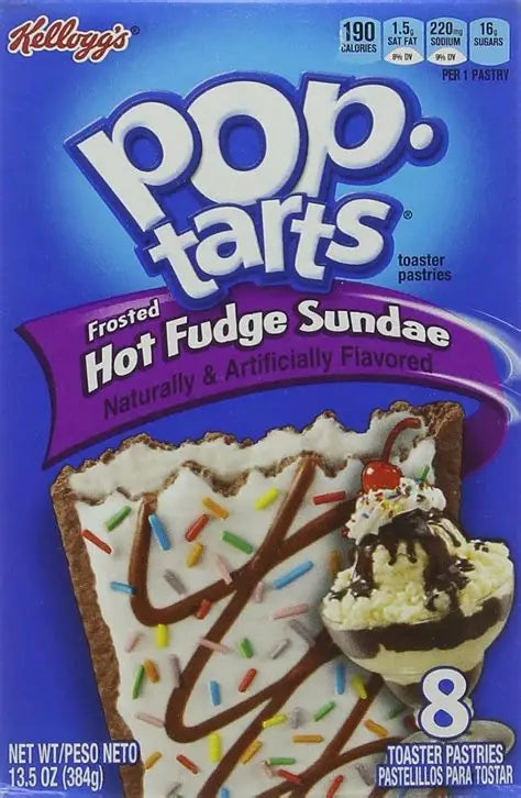 Pop Tarts Hot Fudge Sundae 6x8x48g