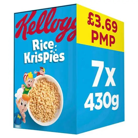 Rice Krispies 7x 430g £3.69 PMP
