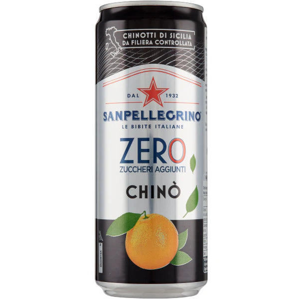 SAN PELLEGRINO CHINO ZERO 24X330ML CAN