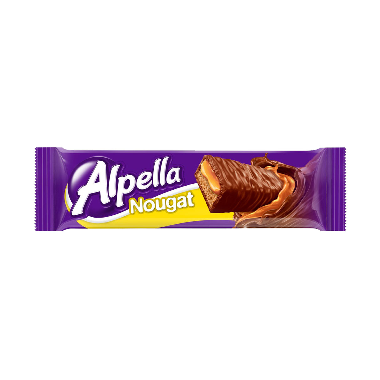 30808 ALPELLA NOUGAT CHOCOLATE BAR 16G (24X12)