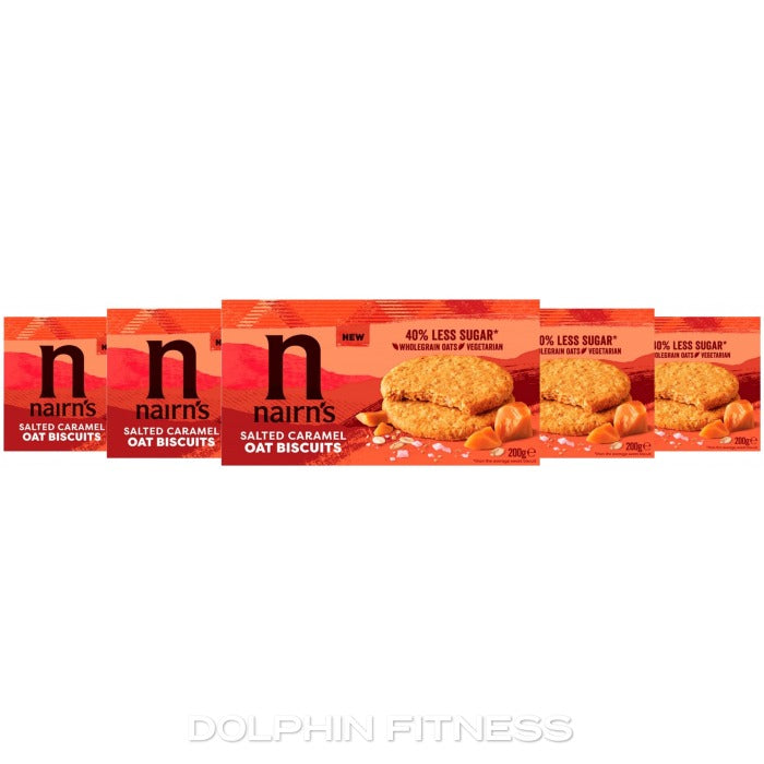 9246-E NAIRNS SALTED CARAMEL OAT BISCUITS 10X200G