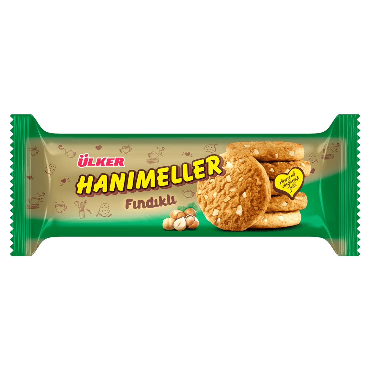 01132-07 HANIMELLER HAZELNUT ROLL 18X82G