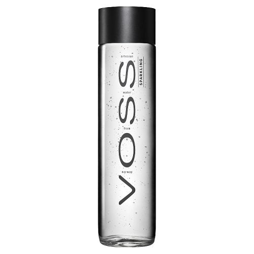 Voss Sparkling Water Glass