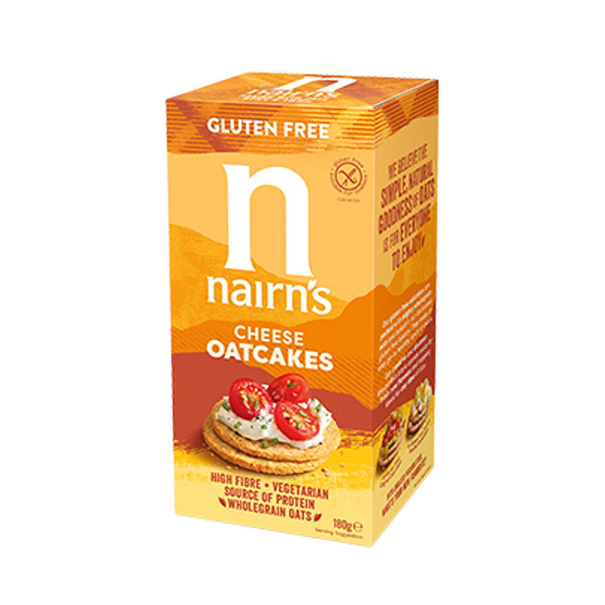 9114-E NAIRNS CHEESE OATCAKES 12X200G
