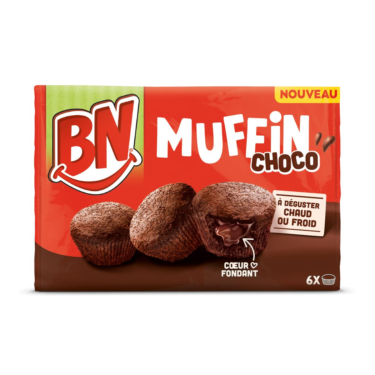 701034F BN CAKE MUFFIN CHOCOLAT 12X162G