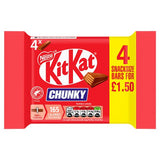KIT KAT CHUNKY MILK 4PK PM £1.50 24 X 128G
