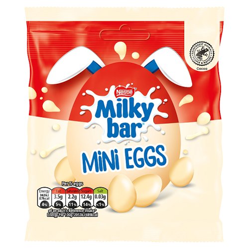 MILKYBAR MINI EGGS POUCH 13 X 80G