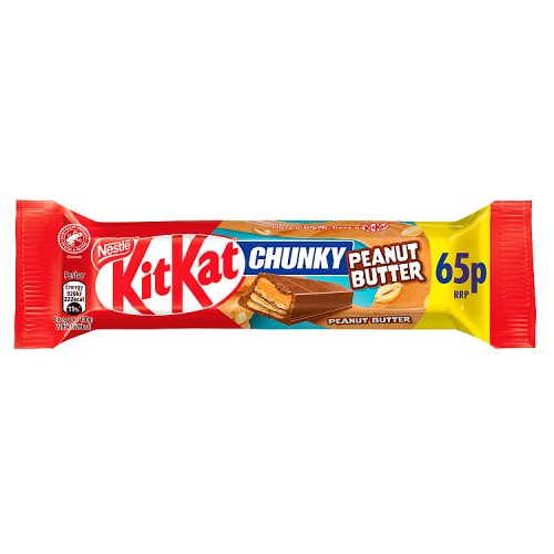 KIT KAT CHUNKY PEANUT BUTTER PM 65P 24 X 42G