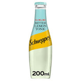 Schweppes Glass Bottle Slimline Bitter Lemon Tonic