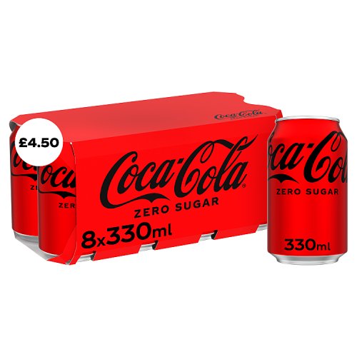Coca-Cola Zero Can PM œ4.50