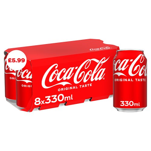 Coke Can 8 Pack PM œ5.99