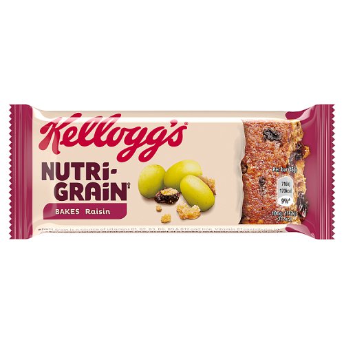 Kelloggs Nutri Grain Bakes Raisin