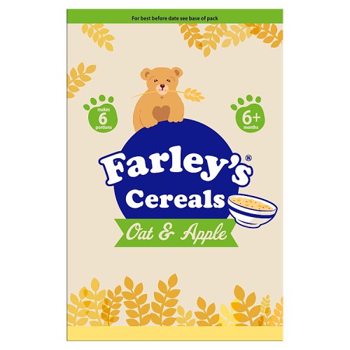 Farleys Cereals 6M+ Oat & Apple