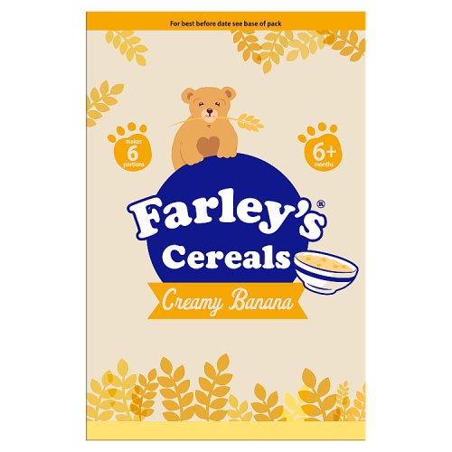 Farleys Cereals 6M+ Creamy Banana