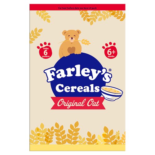 Farleys Cereals 6M+ Original Oat