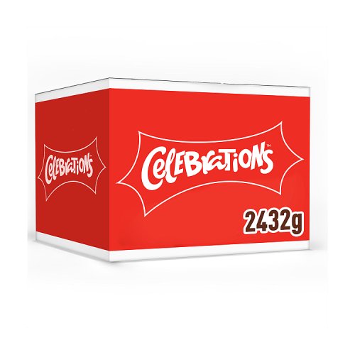 CELEBRATIONS CHOCOLATE BULK BOX 1 x 2432g